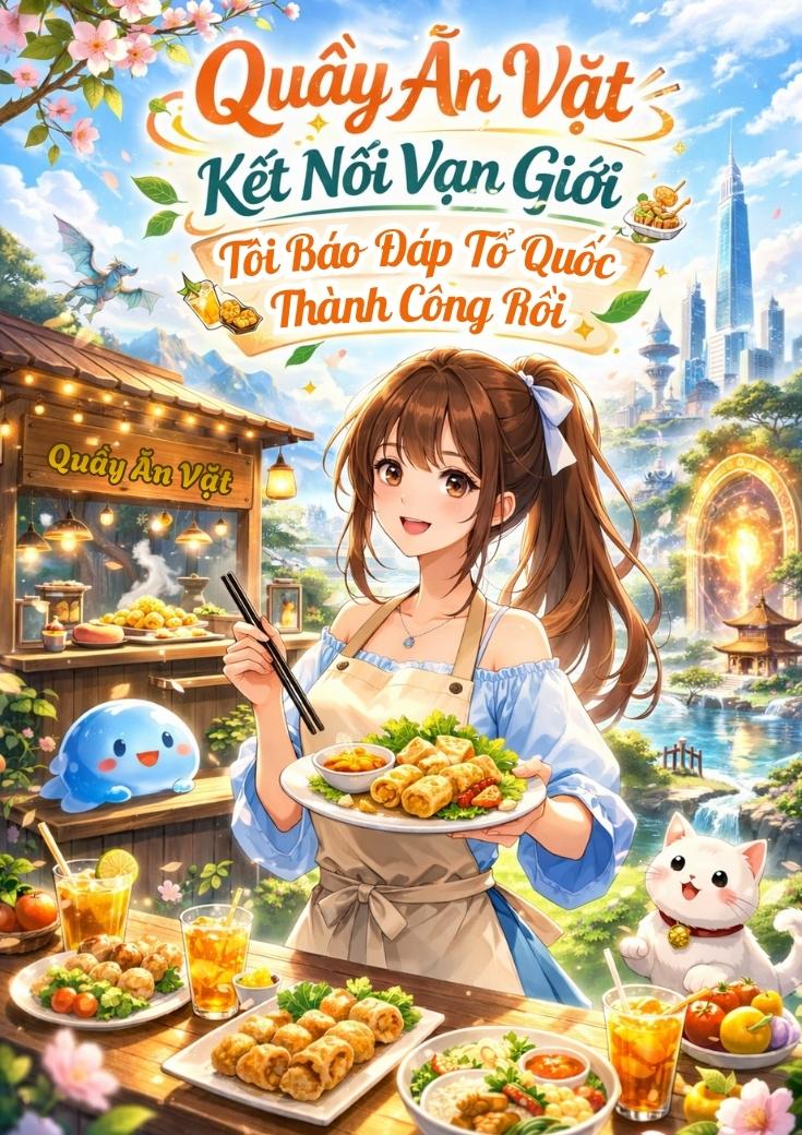 Quầy Ăn Vặt Kết Nối Vạn Giới, Tôi Báo Đáp Tổ Quốc Thành Công Rồi