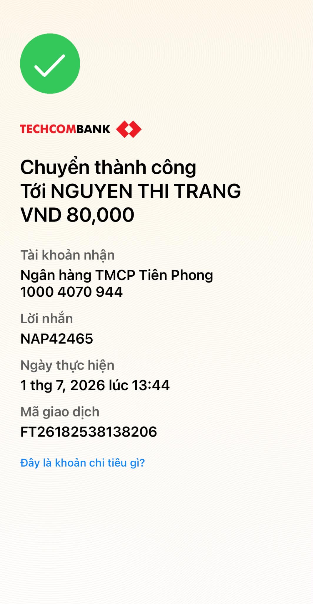 Donate ủng hộ người đăng