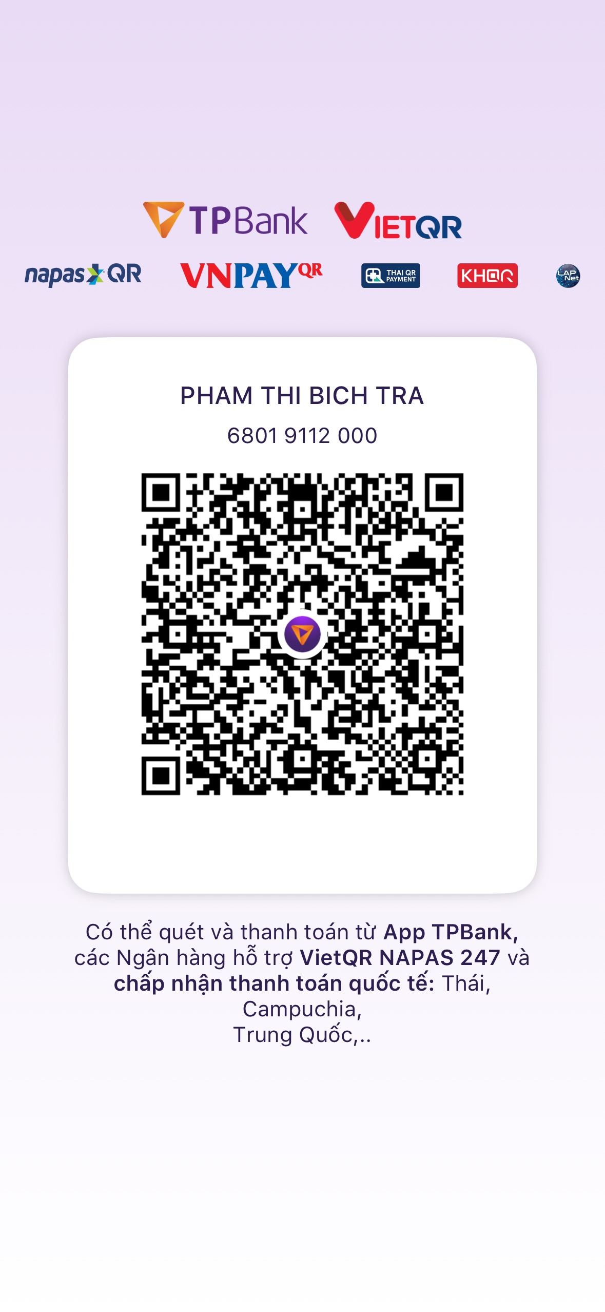 Donate ủng hộ người đăng